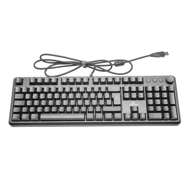 TECLADO GAMER YEYIAN YTM-28208B ASWARD S3000 MECANIC SWITCH AZUL RGB TECLADO GAMER YEYIAN YTM-28208B ASWARD S3000 MECANIC SWITCH AZUL RGB